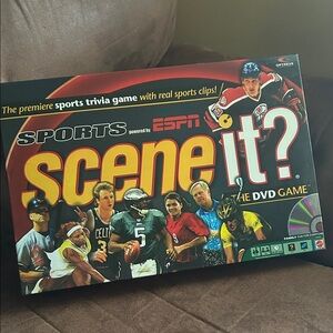Scene It? Sports Trivia Game by - Multicolor